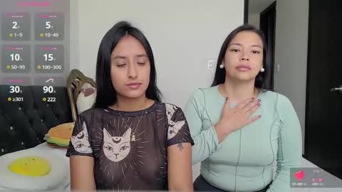 Snapshot of 2summerlove2 chatting on 1, 2, 2025 Dalilah and Tarah online show from 1, 2, 2025