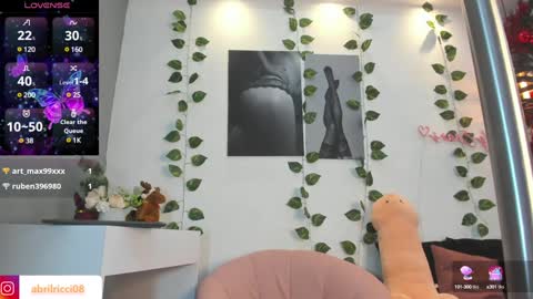 Snapshot of abril_ricci chatting on 13, 1, 2025 Abril online show from 13, 1, 2025