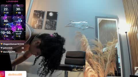 Snapshot of abril_ricci chatting on 18, 1, 2025 Abril online show from 18, 1, 2025