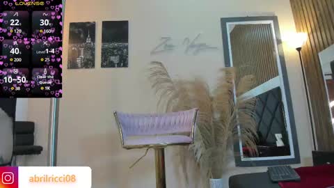 Snapshot of abril_ricci chatting on 24, 2, 2025 Abril online show from 24, 2, 2025