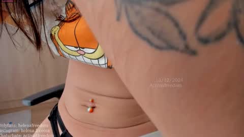 Snapshot of activistfreedom chatting on 13, 12, 2024 Helena online show from 13, 12, 2024