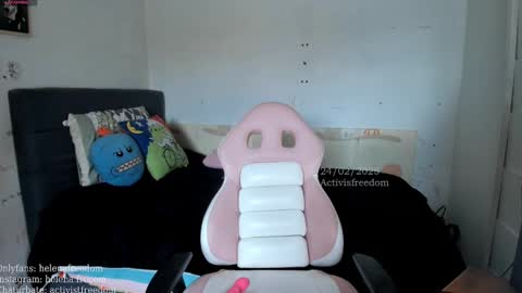 Snapshot of activistfreedom chatting on 25, 2, 2025 Helena online show from 25, 2, 2025