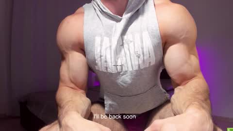Snapshot of adam_muscle_ chatting on 22, 10, 2025 Adam online show from 22, 10, 2025