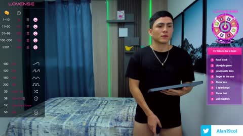 Snapshot of alan_nd_kevin chatting on 21, 1, 2025 Alan  Kevin can we reach 100 thumbs up please guys  online show from 21, 1, 2025