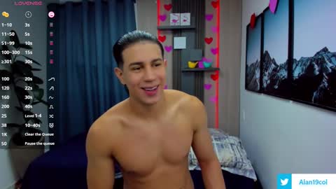 Snapshot of alan_nd_kevin chatting on 18, 2, 2025 Alan  Kevin can we reach 100 thumbs up please guys  online show from 18, 2, 2025