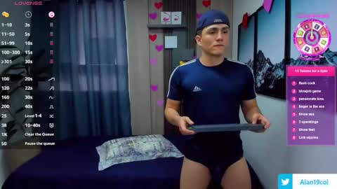 Snapshot of alan_nd_kevin chatting on 20, 2, 2025 Alan  Kevin can we reach 100 thumbs up please guys  online show from 20, 2, 2025