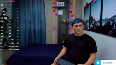 Snapshot of alan_nd_kevin chatting on 21, 2, 2025 Alan  Kevin can we reach 100 thumbs up please guys  online show from 21, 2, 2025