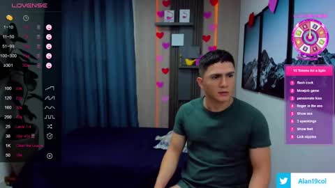 Snapshot of alan_nd_kevin chatting on 25, 2, 2025 Alan  Kevin can we reach 100 thumbs up please guys  online show from 25, 2, 2025