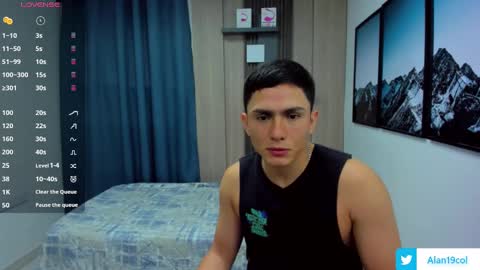 Snapshot of alan_nd_kevin chatting on 8, 3, 2025 Alan  Kevin can we reach 100 thumbs up please guys  online show from 8, 3, 2025