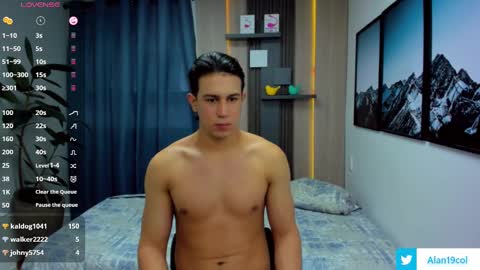 Snapshot of alan_nd_kevin chatting on 12, 3, 2025 Alan  Kevin can we reach 100 thumbs up please guys  online show from 12, 3, 2025