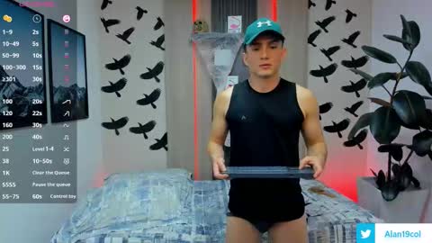 Snapshot of alan_nd_kevin chatting on 11, 10, 2025 Alan  Kevin can we reach 100 thumbs up please guys  online show from 11, 10, 2025