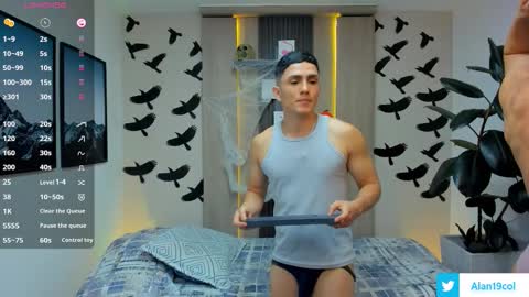 Snapshot of alan_nd_kevin chatting on 16, 10, 2025 Alan  Kevin can we reach 100 thumbs up please guys  online show from 16, 10, 2025