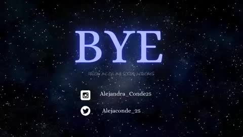 Alejandra  online show from 5, 3, 2025