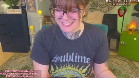 Snapshot of allieberrybb chatting on 21, 1, 2025 bb online show from 21, 1, 2025