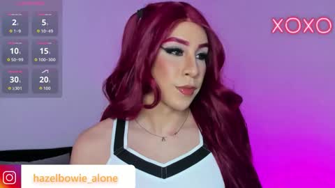 Hazel Bowie online show from 31, 10, 2025