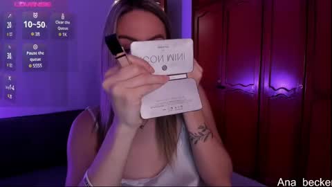 Snapshot of ana_becker1 chatting on 22, 1, 2025 Ana online show from 22, 1, 2025