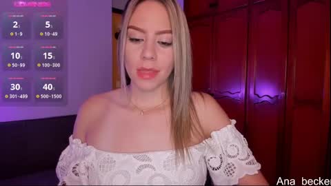 Snapshot of ana_becker1 chatting on 9, 3, 2025 Ana online show from 9, 3, 2025