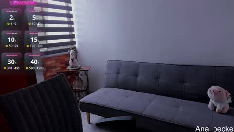 Snapshot of ana_becker1 chatting on 12, 10, 2025 Ana online show from 12, 10, 2025