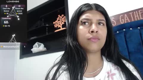 Andreina  online show from 13, 1, 2025