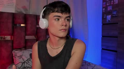 Snapshot of angelocute_ chatting on 8, 2, 2025 Angelo I work from home this is my room  online show from 8, 2, 2025