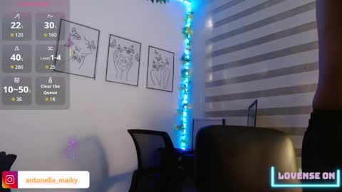 Antonella Maiky online show from 28, 5, 2026