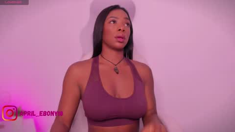 Snapshot of april_ebony18_ chatting on 9, 1, 2025 April online show from 9, 1, 2025