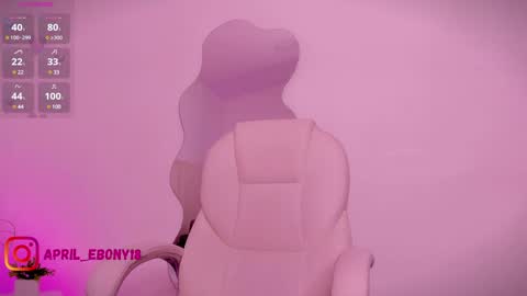Snapshot of april_ebony18_ chatting on 9, 1, 2025 April online show from 9, 1, 2025