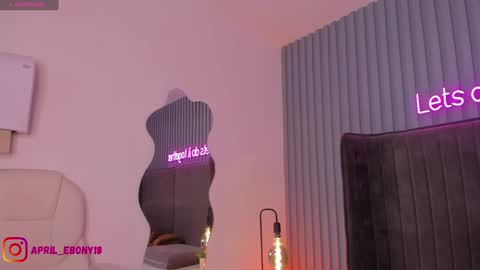 Snapshot of april_ebony18_ chatting on 22, 1, 2025 April online show from 22, 1, 2025