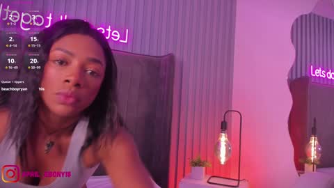 Snapshot of april_ebony18_ chatting on 27, 1, 2025 April online show from 27, 1, 2025