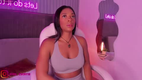 Snapshot of april_ebony18_ chatting on 13, 2, 2025 April online show from 13, 2, 2025