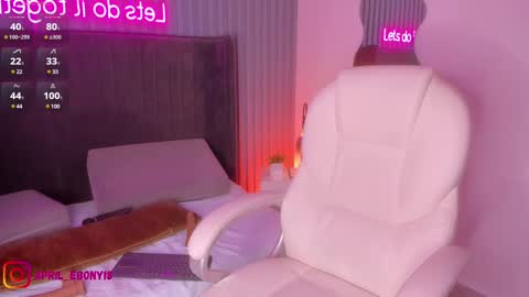 Snapshot of april_ebony18_ chatting on 2, 3, 2025 April online show from 2, 3, 2025