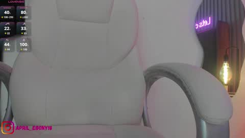 Snapshot of april_ebony18_ chatting on 4, 3, 2025 April online show from 4, 3, 2025
