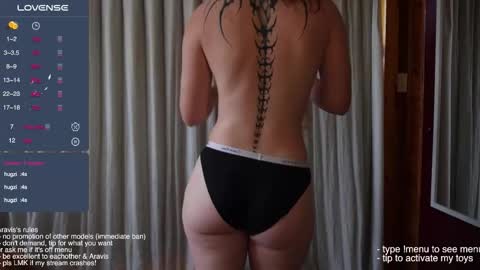 Snapshot of araviself chatting on 19, 1, 2026 aravis online show from 19, 1, 2026