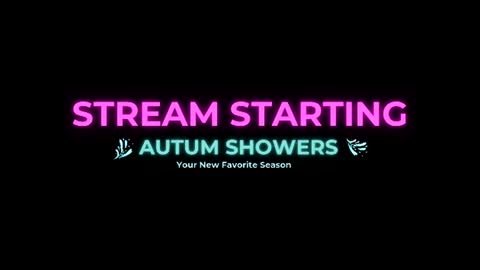Autum Showers online show from 15, 7, 2026