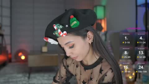 Belle Adrienne  IG  online show from 15, 12, 2024