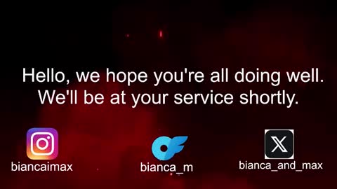 bianca and maxwell online show from 10, 11, 2025