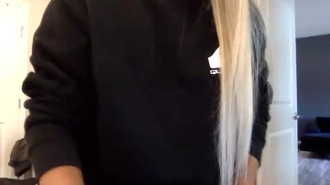 Snapshot of blondebunnyx1 chatting on 16, 1, 2025 Blondebunnyx1 online show from 16, 1, 2025