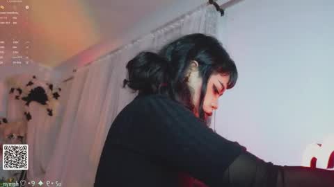 Snapshot of blushing_nymph chatting on 4, 10, 2025 Im Nym Justa nymph on twitter and IG online show from 4, 10, 2025