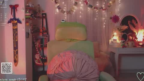   Im Nym  Justa nymph on twitter and IG online show from 14, 12, 2025