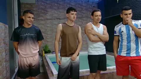 Snapshot of boysgang_sex chatting on 8, 3, 2025 Angelo Mark Fernando Taylor online show from 8, 3, 2025