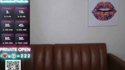 Snapshot of bunnieandthedude chatting on 9, 3, 2025 BUNNIE and THE DUDE TheLebowskis online show from 9, 3, 2025