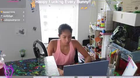 Snapshot of bunnycheekz chatting on 5, 12, 2024 Tokki bunny online show from 5, 12, 2024