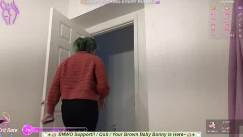 Snapshot of bunnycheekz chatting on 21, 2, 2025 Tokki bunny online show from 21, 2, 2025