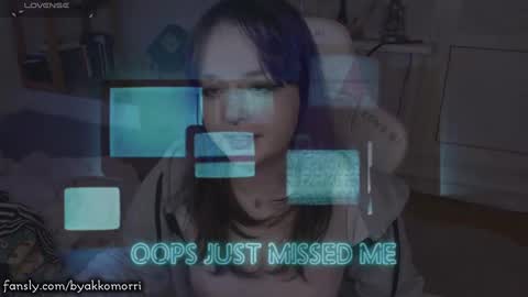 Snapshot of byakkomoriko chatting on 1, 2, 2025 morri online show from 1, 2, 2025