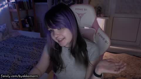 Snapshot of byakkomoriko chatting on 2, 3, 2025 morri online show from 2, 3, 2025