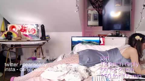 Snapshot of carlypearls chatting on 15, 1, 2025 Carly Pearls online show from 15, 1, 2025