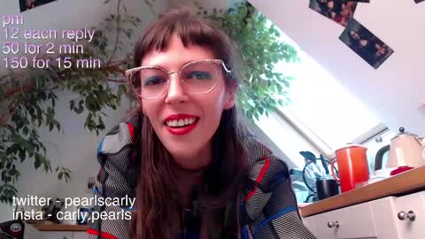 Snapshot of carlypearls chatting on 19, 1, 2025 Carly Pearls online show from 19, 1, 2025