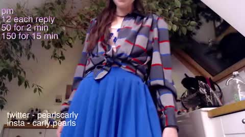 Snapshot of carlypearls chatting on 20, 1, 2025 Carly Pearls online show from 20, 1, 2025