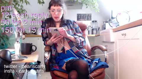 Snapshot of carlypearls chatting on 20, 1, 2025 Carly Pearls online show from 20, 1, 2025