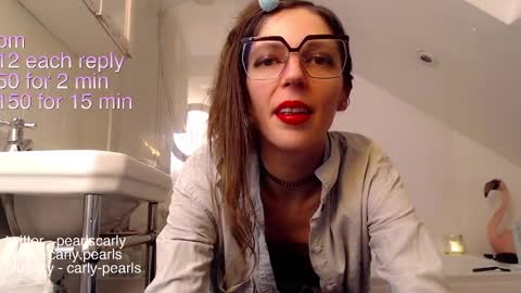 Snapshot of carlypearls chatting on 8, 2, 2025 Carly Pearls online show from 8, 2, 2025
